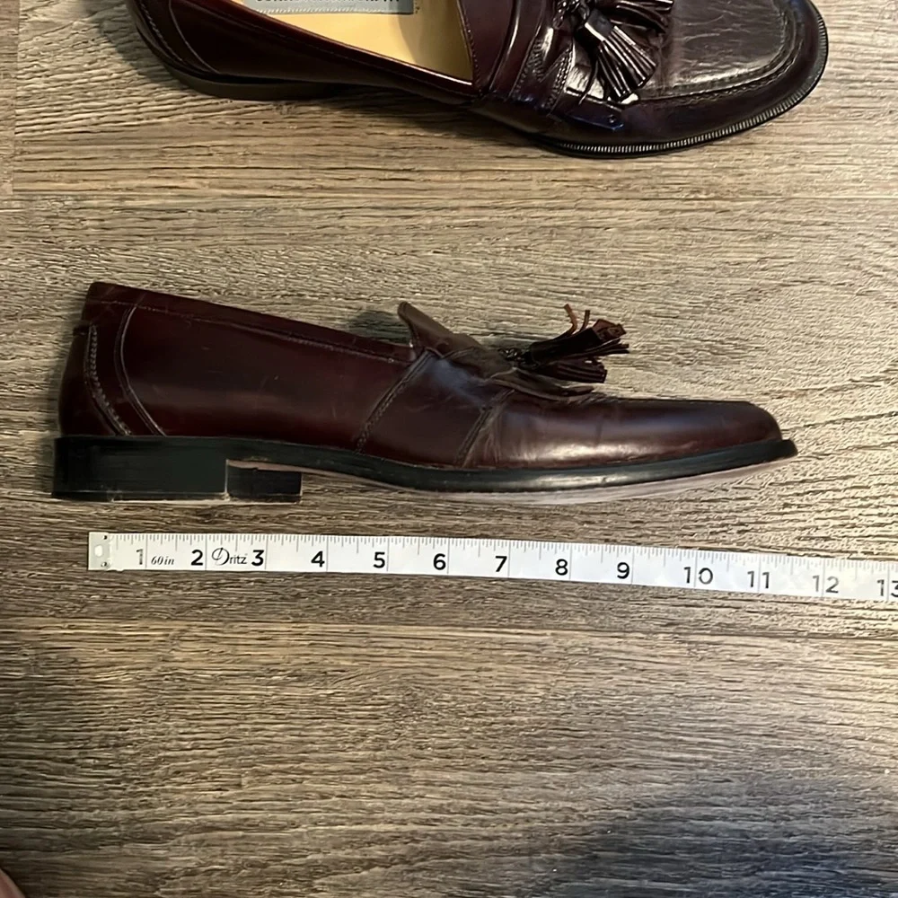Johnston & Murphy Men's Dark Brown Tassel Loafers